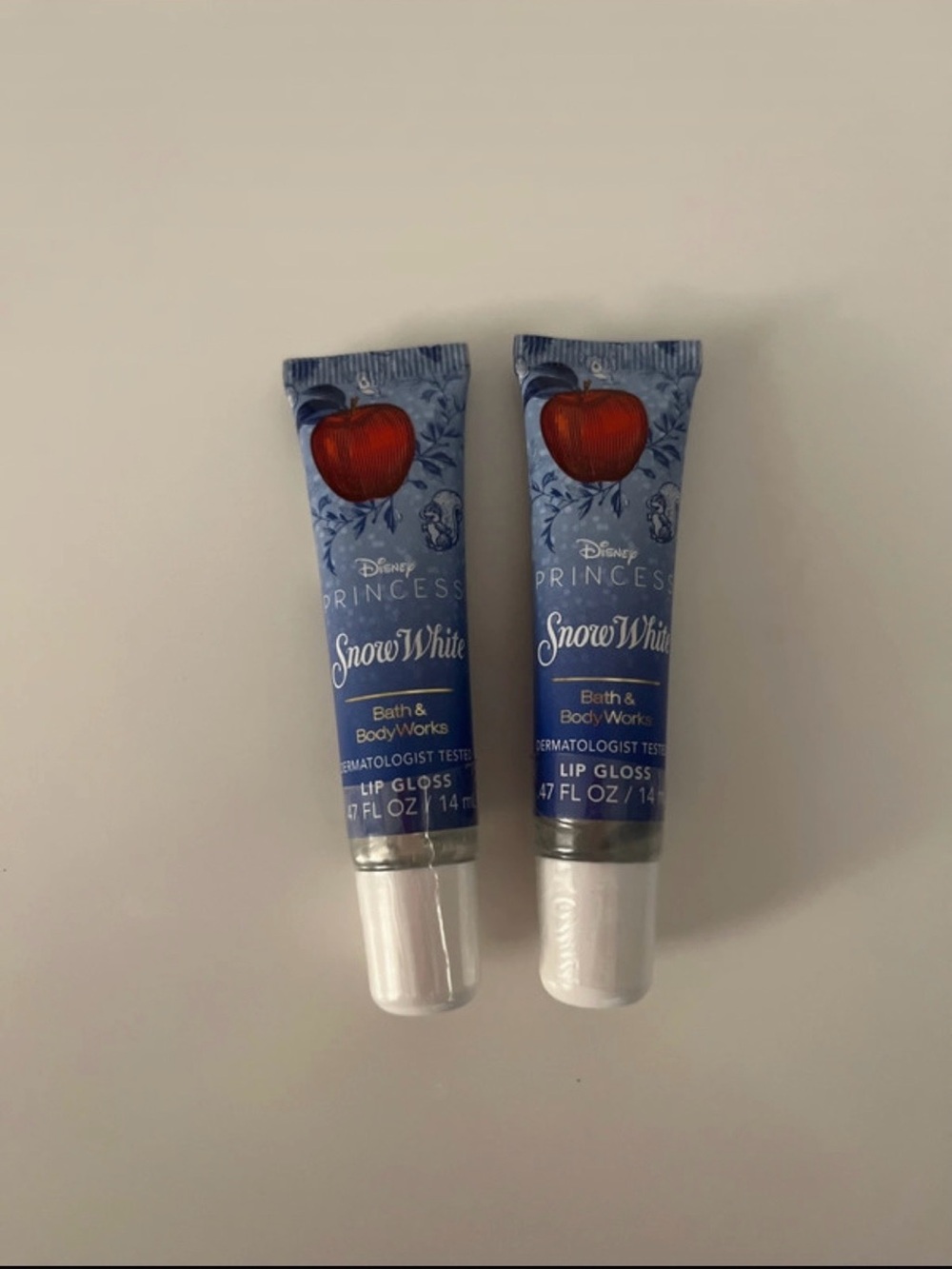 Bath & Body Works Princess Snow White Lip Gloss Sealed Set of 2